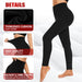 3 Pack Fleece Lined Leggings for Women, Thick Winter High Waisted
