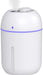 Mini Humidifier, 300Ml Portable Small Humidifiers for Baby, Car Humidifier Diffuser for Travel Plants Bedroom Desk Office, Cool Mist Air Humidifier with 7 Color Night Lights