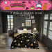 Sanrio Hello Kitty Halloween Pumpkin Queen Bed Set – Super Soft & Cozy 5 Piece Reversible Comforter and Sheet Set (Officially Licensed Product) by