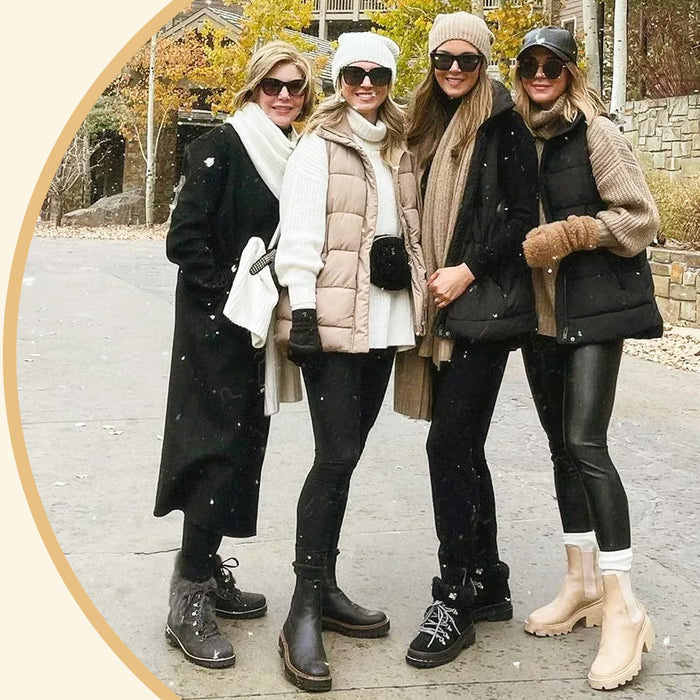 Fleece Lined Leggings Women High Waisted Tummy Control Workout Winter Thermal Warm Soft Yoga Pants