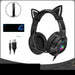 Head-Mounted Gaming Gaming Cute Girls Wired Computer Headset