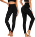 3 Pack Fleece Lined Leggings for Women, Thick Winter High Waisted
