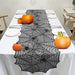 Clearance under 5 Halloween Decorations Halloween Spiderweb Tablecloth Black Lace Spider Party Table Decor Curtain