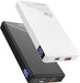 2-Pack Portable Charger Power Bank 10000Mah, Slim Power Bank