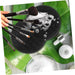 Silicone Makeup Brush Cleaner Mat for Foundation Brushes Black