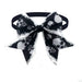Halloween Dog Pets Accessories Bow Tie with Fur Edge Collar Pets Supplies Dog Grooming Product Dog Bow Tie Necktie