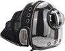 Black Cat Carrier Dog Carrier Backpack, Pet Carrier Back Pack Pack for Small Medium Cat Puppy Doggie, Dog Body Carrying Bag Travel Space Capsule for Travel, Hiking, Walking & Outdoor Use