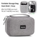 Hard Shell Digital Gadgets Storage Bag for Mac Adapter Mouse Data Cable Earphone HDD Electronics Gadgets Organizer Case