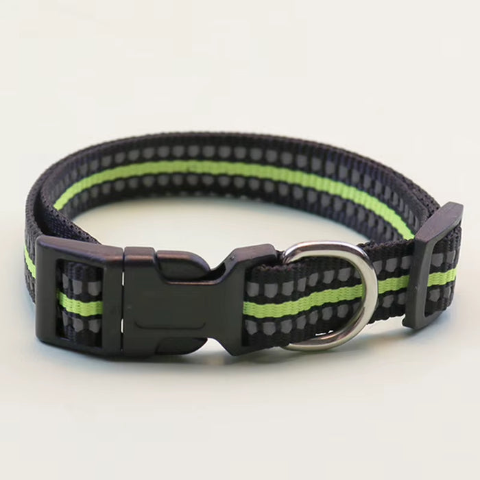 Dog Collar Reflective Collar for Dogs Walking Nylon Pet Collars Adjustable Dog Collars Waterproof Dogs Harness Chain Pet Product