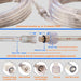 16Ft Blue Rope Light ETL Waterproof Outdoor