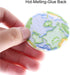26Pcs Iron on Patches DIY Sew on Decorative Appliques Stickers Embroidery Patches for Cloth Backpacks Jeans Coats, Solar System Theme